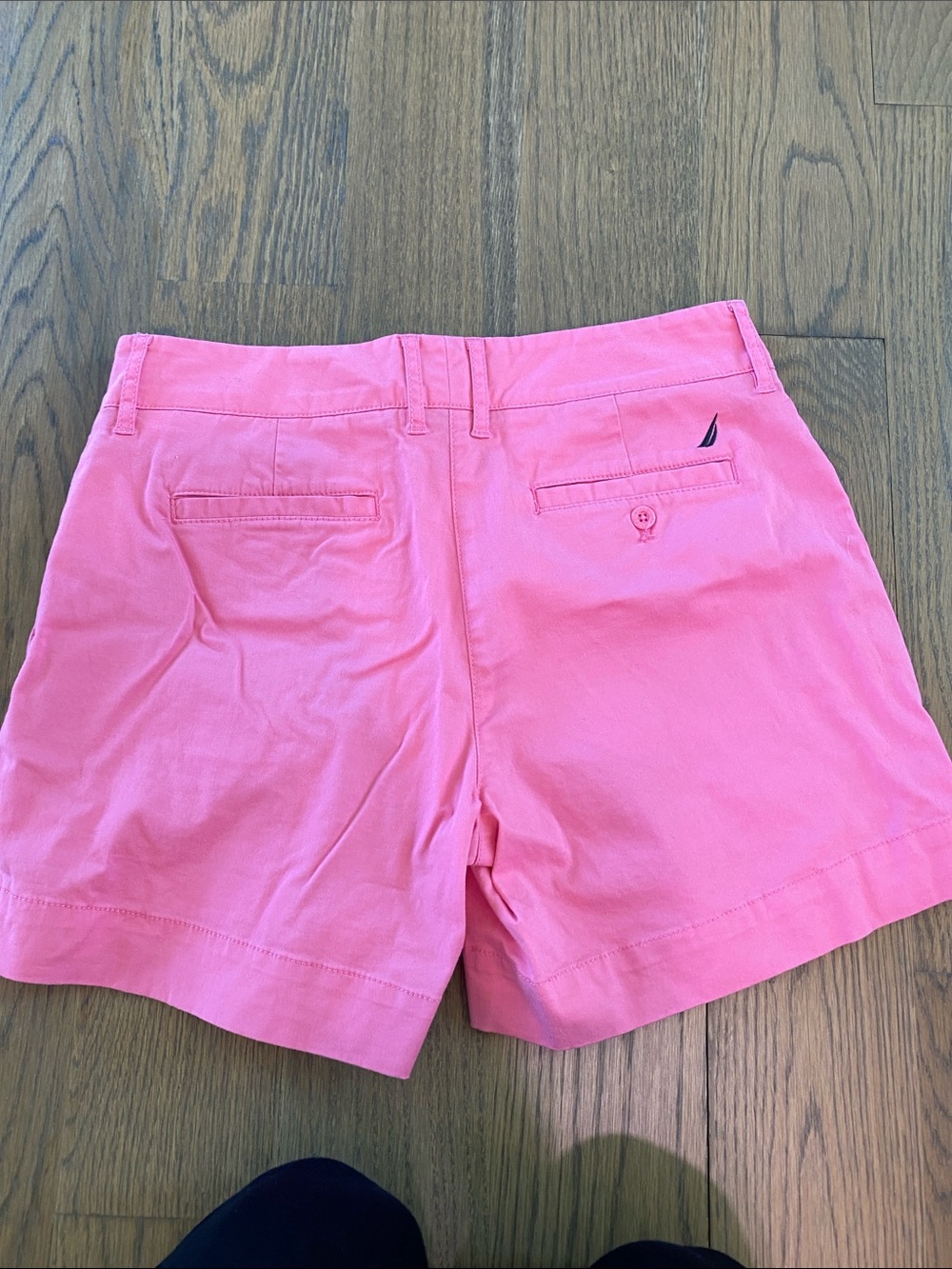Nautica Bubblegum Pink Casual Cotton Shorts - Picture 6 of 8